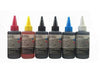 6 Bulk refill ink for Epson inkjet printer 6 colors 6x100ml BK/PhB/C/M/Y/Grey