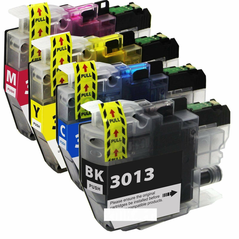 4PK LC-3013 Ink Cartridge for Brother Printer MFC-J491DW J497DW J690DW J895DW