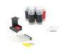 Combo Black & Tri-Color Ink Cartridge Refill Box Kit for HP 60 60XL 61 61XL