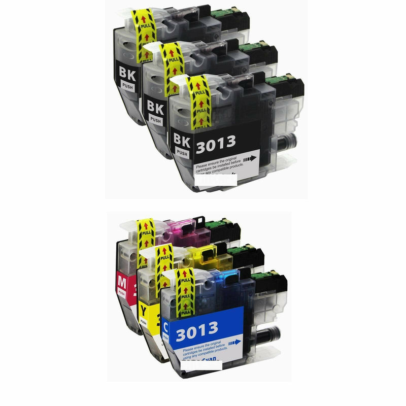 6 LC3013 LC-3013 Ink Cartridge for Brother MFC-J491DW MFC-J497DW\ J690DW J8950D