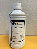 1000ml Black refill ink for HP Canon Brother Epson Refill CISS refillable