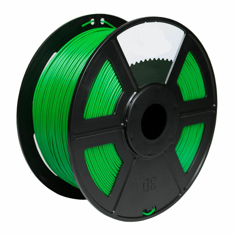 Green TPU 3D Printing Filament 1kg/2.2lb 1.75mm Similar to NinjaFlex