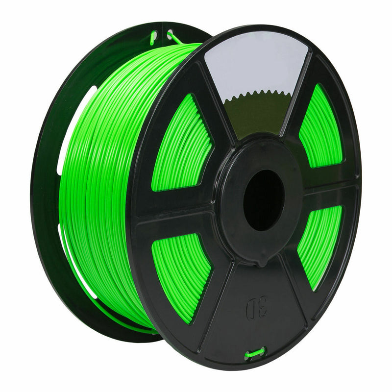 Green Flexible TPU 3D Printing Filament 1kg/2.2lb 1.75mm Similar to NinjaFlex