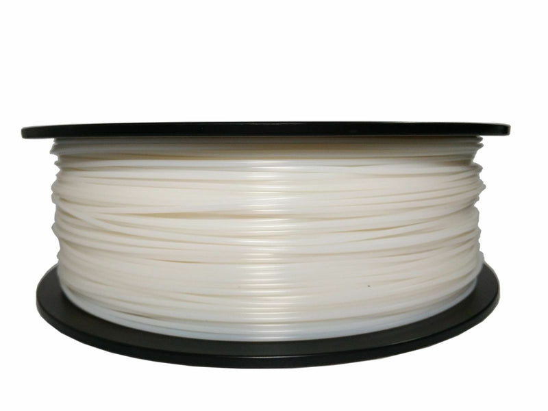 Pearl White 3D Printer Filament 1kg/2.2lb 1.75mm PLA MakerBot RepRap