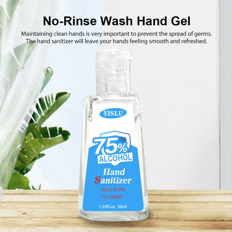 30ml 60ml 100ml Hand Sanitizer Gel Alcohol for Antibacterial Disinfectant
