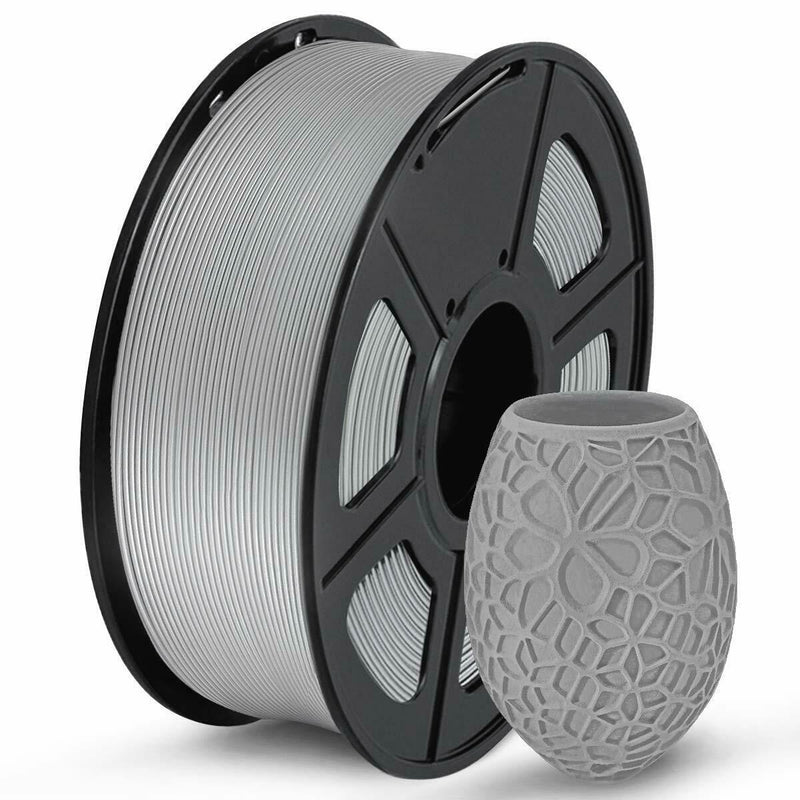 TPU 1.75mm 3D Printer Filament Dimensional Accuracy +/- 0.03 mm 1KG Spool Gray