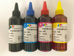 Bulk refill ink bottle for HP Canon Brother Lexmark inkjet printer, 4 colors