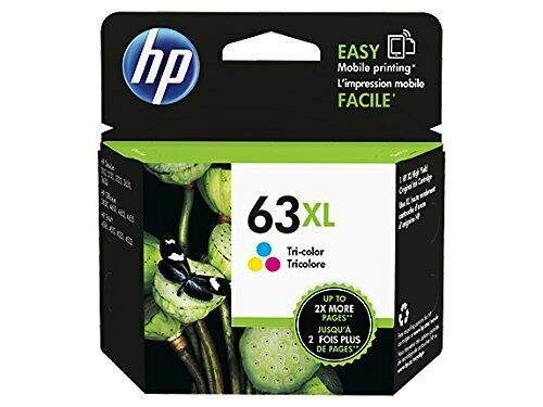 HP 63XL High Yield Tri-color Ink Cartridge (F6U63AN) EXP 6/2023