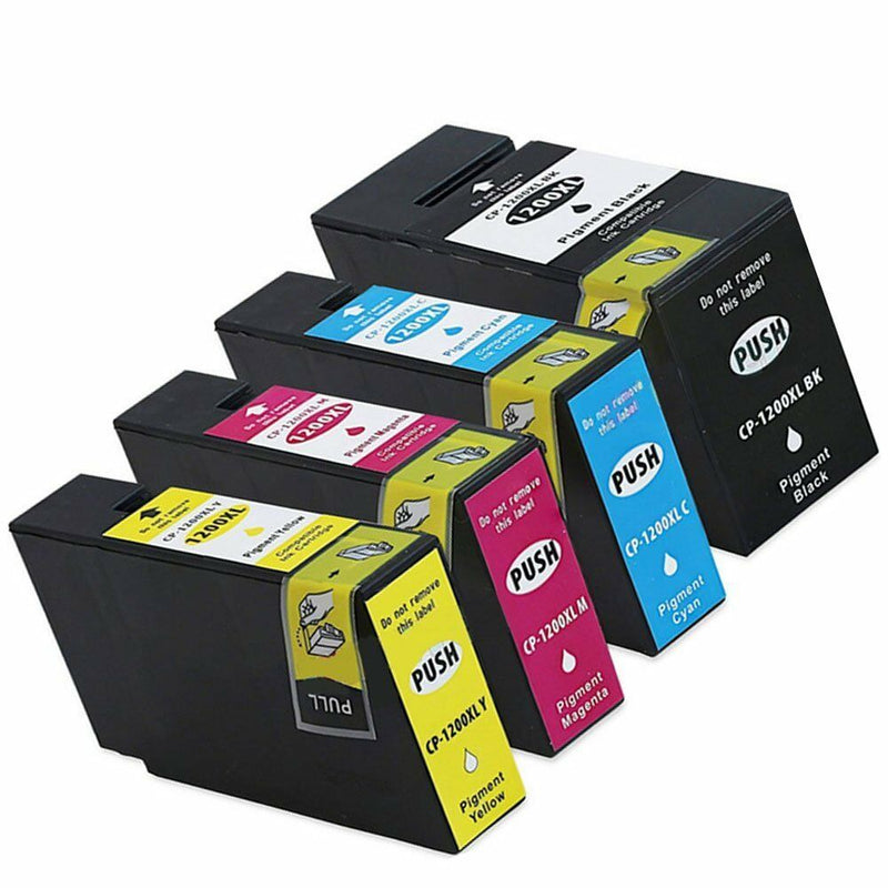4PK PGI-1200XL Compatible Pigment Ink Cartridges For Canon MAXIFY MB2020 MB2320