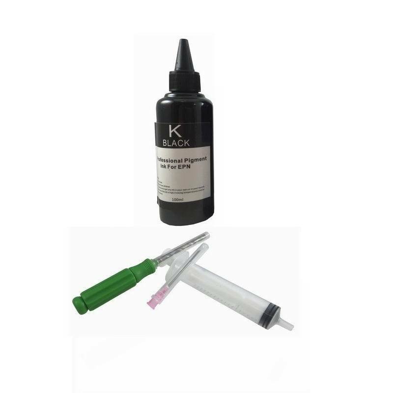 100ml Black Pigment Ink for Epson Refillable Cartridges/CISS
