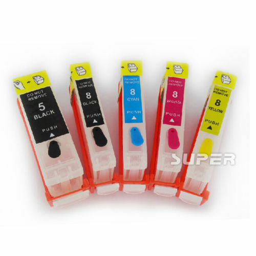 Empty refillable cartridges for Canon PGI-5 CLI-8 IP4200 IP3300 with ARC chips