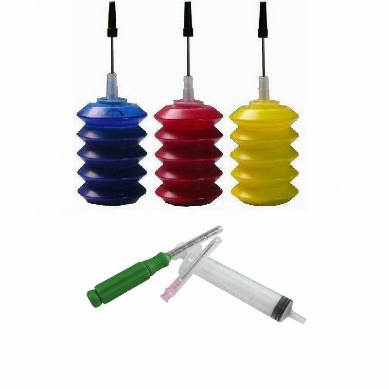 3x30ml CMY Refill ink for Canon PG-240 CL-241 PIXMA MG3620
