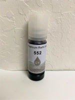 Premium Anti-UV Ink Refill Bottles T552 552 for Epson Ecotank ET-8500 ET-8550