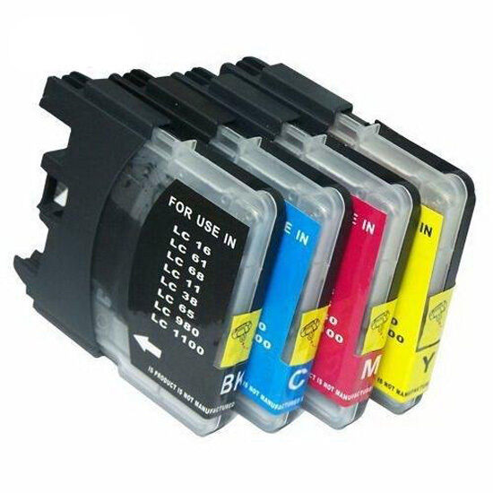 For Brother LC61 LC-61 ink cartridges set for MFC J630W 990CW -25pks