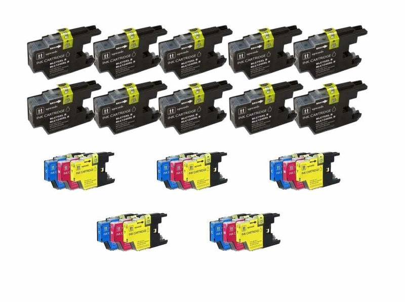 25 Pack inkjet Compatible Brother LC-71 LC-75 Ink Cartridges MFC-J430W, MFC-J435
