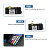 2 Pack 812XL Black Ink Cartridges for Epson Workforce EC-C7000 Pro WF-7820 WF-7840
