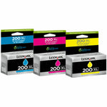 Lexmark Genuine 200XL B C M Y Ink Cartridges Pro 4000 5000 5500